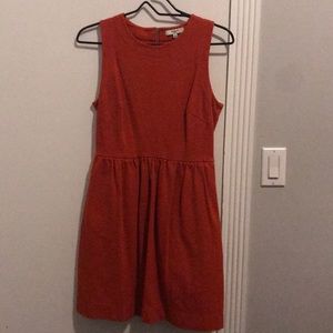 Orange Madewell dress